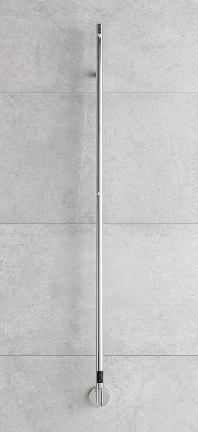 P.M.H. OL1SS - Electric heated towel rail OLE 24W/230V 170 cm IP44 polished stainless steel