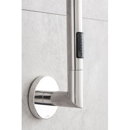 P.M.H. OL1SS - Electric heated towel rail OLE 24W/230V 170 cm IP44 polished stainless steel