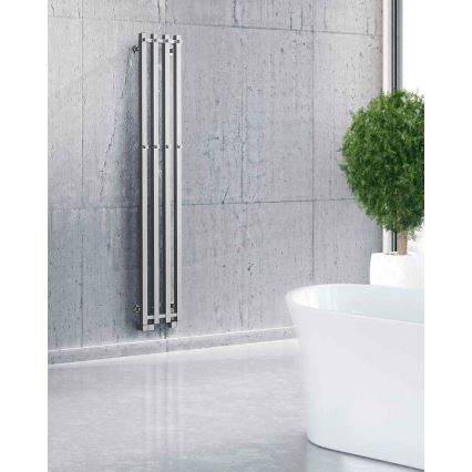 P.M.H. PX2C/4 - PLUTO X Bathroom Heated Towel Rail 350W 150 cm Polished Chrome