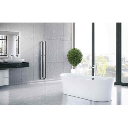 P.M.H. PX2C/4 - PLUTO X Bathroom Heated Towel Rail 350W 150 cm Polished Chrome