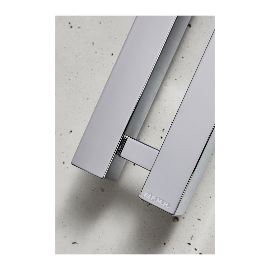 P.M.H. PX2C/4 - PLUTO X Bathroom Heated Towel Rail 350W 150 cm Polished Chrome