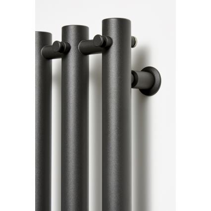 P.M.H. R2B - ROSENDAL Bathroom Ladder Towel Radiator 350W 150 cm Black