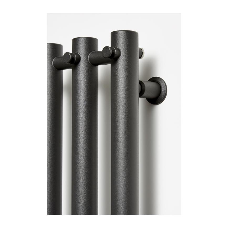 P.M.H. R2B - ROSENDAL Bathroom Ladder Towel Radiator 350W 150 cm Black
