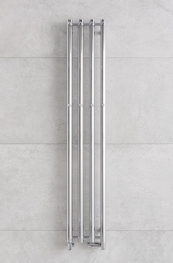 P.M.H. R2C - ROSENDAL Ladder-Style Bathroom Heated Towel Rail 350W 150 cm Polished Chrome