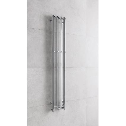 P.M.H. R2C - ROSENDAL Ladder-Style Bathroom Heated Towel Rail 350W 150 cm Polished Chrome