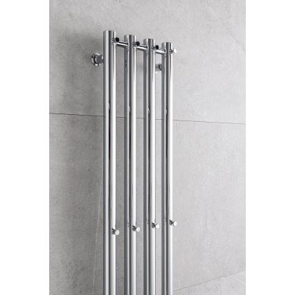 P.M.H. R2C - ROSENDAL Ladder-Style Bathroom Heated Towel Rail 350W 150 cm Polished Chrome