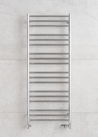 P.M.H. SN4C - SORANO Bathroom Heated Towel Rail 470W 121 cm Glossy Chrome