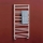 P.M.H. SN4W - SORANO Bathroom Ladder Heated Towel Rail, 470 W, 121 cm, White