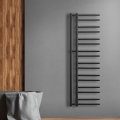 P.M.H. T2B - THEIA Bathroom Towel Radiator 352W 154 cm Right-hand/Black