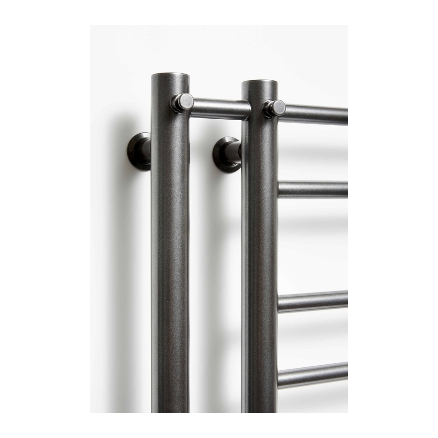 P.M.H. T2B - THEIA Bathroom Towel Radiator 352W 154 cm Right-hand/Black