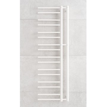 P.M.H. T2W-L - THEIA Bathroom Ladder Towel Radiator 352W 154 cm Left-hand/White