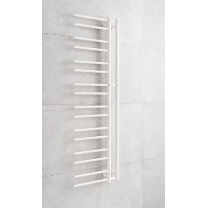 P.M.H. T2W-L - THEIA Bathroom Ladder Towel Radiator 352W 154 cm Left-hand/White