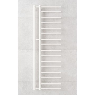 P.M.H. T2W - THEIA Heated Towel Rail 352W 154 cm Right-hand/White