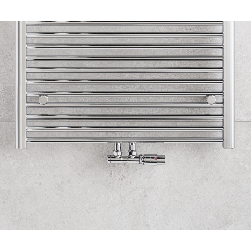 P.M.H. TERM-RC-EK - Valve with TERM thermostatic head right-hand/polished chrome