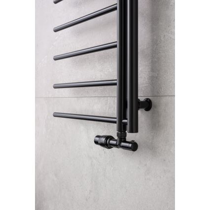 P.M.H. UNIKO-LB-EK - UNIKO Thermostatic Valve, Left-Hand / Black