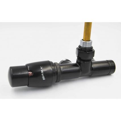 P.M.H. UNIKO-LB-EK - UNIKO Thermostatic Valve, Left-Hand / Black
