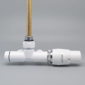 P.M.H. UNIKO-RW-EK - Thermostatic valve with UNIKO head, right-hand / white