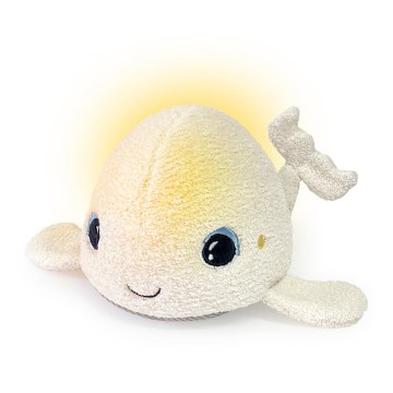 PABOBO - Glowing plush toy with melody BELUGA 3xAAA whale