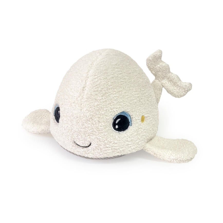 PABOBO - Glowing plush toy with melody BELUGA 3xAAA whale