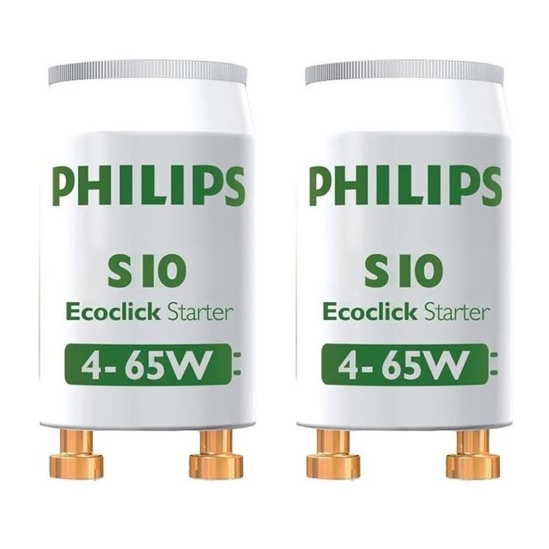 PACK 2x Fluorescent light starter S10 4-65W