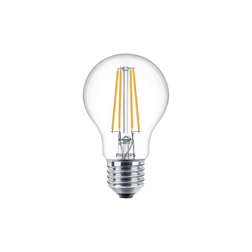 PACK 3x LED Bulb VINTAGE Philips A60 E27/7W/230V 2,700K