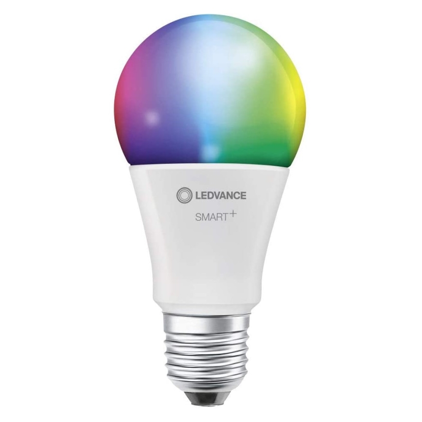 PACK 3x LED RGBW Dimmable bulb SMART+ E27/9W/230V 2700K-6500K Wi-Fi - Ledvance