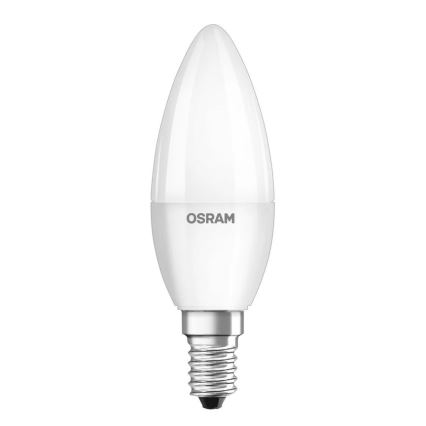 Pack of 2 LED Bulbs B38 E14/4,9W/230V 2700K - Osram