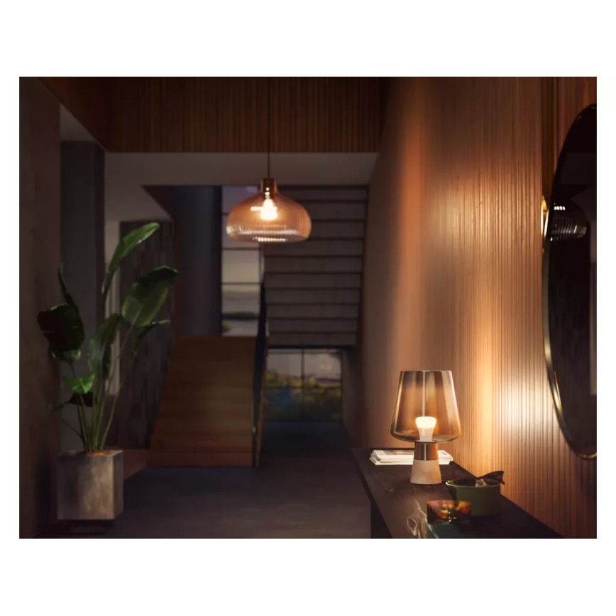 Pack of 2 Philips Hue WHITE Dimmable LED Bulbs E27/9.5W/230V 2700K