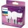 Pack of 2 Philips P45 LED Bulbs E27/2.2W/230V 2700K