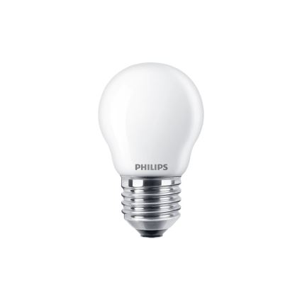 Pack of 2 Philips P45 LED Bulbs E27/2.2W/230V 2700K