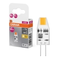 Pack of 5 LED G4 Micro Pin Bulbs, 1W, 12V, 2700K - Osram