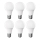Pack of 6 A60 LED Bulbs E27/8.8W/230V 4000K