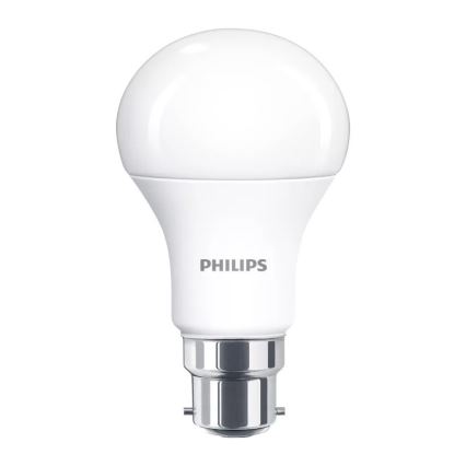 Pack of 6 Philips A60 LED Bulbs B22/13W/230V 2700K