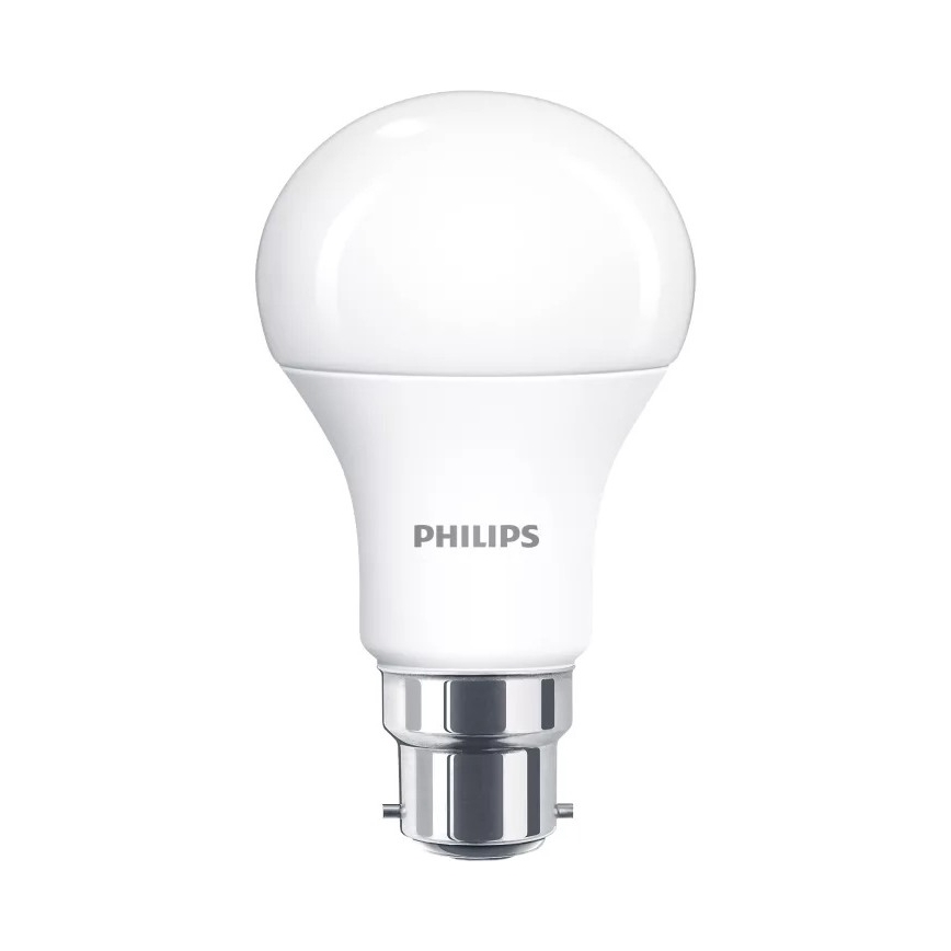 Pack of 6 Philips A60 LED Bulbs B22/13W/230V 2700K