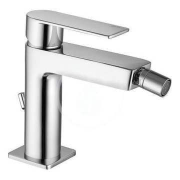 Paffoni - Bidet mixer + drain TANGO stainless steel