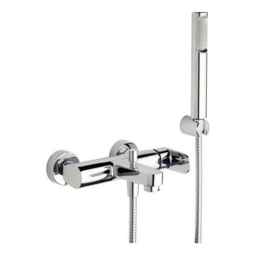 Paffoni - CANDY bath set with mixer in polished chrome