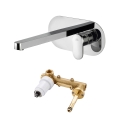 Paffoni - CANDY Concealed Washbasin Mixer, Polished Chrome