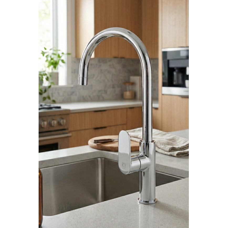 Paffoni - CANDY Kitchen Mixer Tap, Polished Chrome