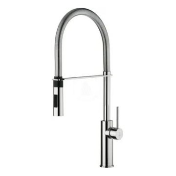 Paffoni - Kitchen faucet with pull-out spray LIGHT 52,5 cm