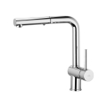Paffoni - Kitchen faucet with pull-out sprayer LIGHT 29,2 cm polished chrome