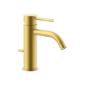 Paffoni - LIGHT Basin Mixer with Pop-up Waste, Gold