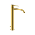 Paffoni - LIGHT Basin Mixer with Waste, Brushed Gold