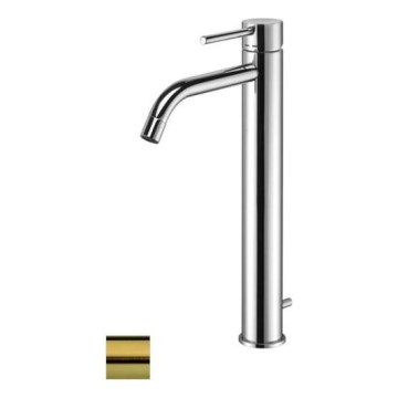 Paffoni - LIGHT Basin Mixer with Waste, Brushed Gold
