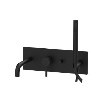 Paffoni - LIGHT Bath Set, Black