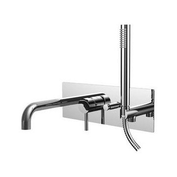 Paffoni - LIGHT Bath Set, Polished Chrome