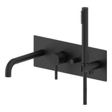 Paffoni - LIGHT Bathtub Set, Black