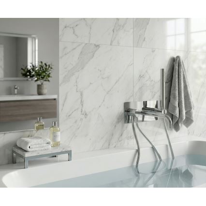 Paffoni - LIGHT Bathtub Set, Polished Chrome