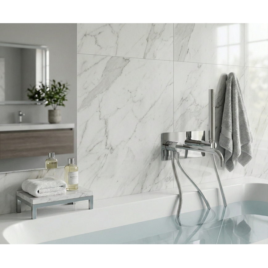 Paffoni - LIGHT Bathtub Set, Polished Chrome