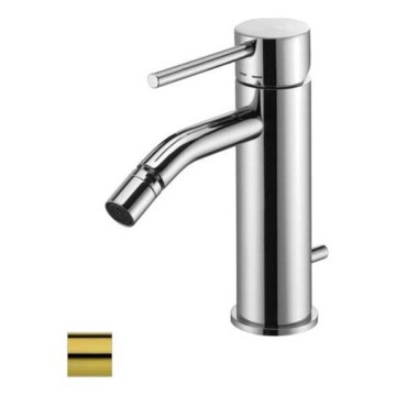 Paffoni - LIGHT Bidet Mixer + Waste, Brushed Gold