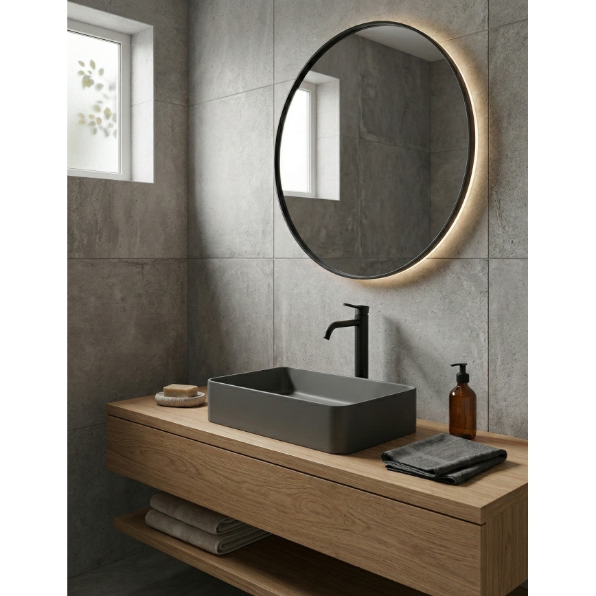 Paffoni - LIGHT Black Basin Mixer